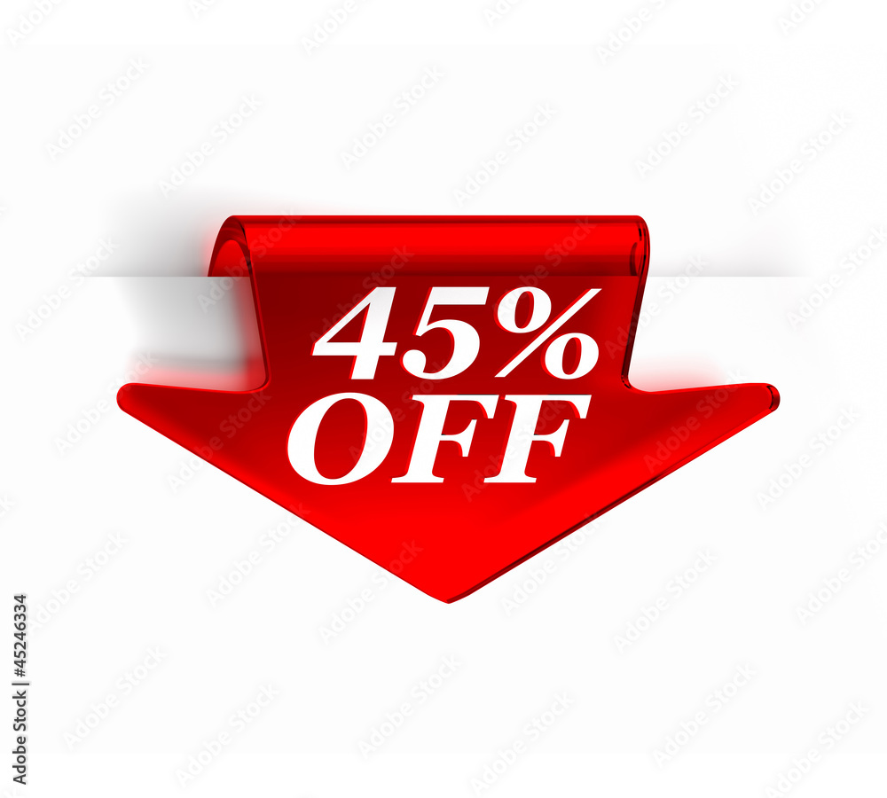 Fourty-five Percent Off Fourty-five Percent Off