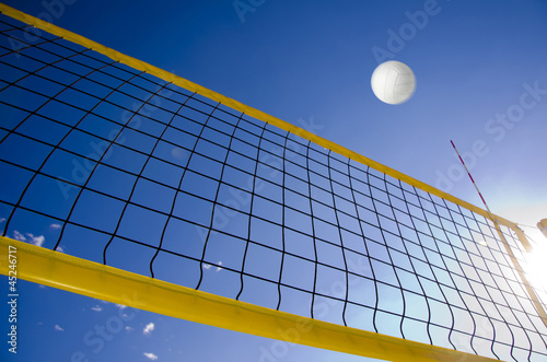 Beach Volleyball net © motorangel