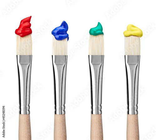 Fototapeta Naklejka Na Ścianę i Meble -  paint brush art and craft