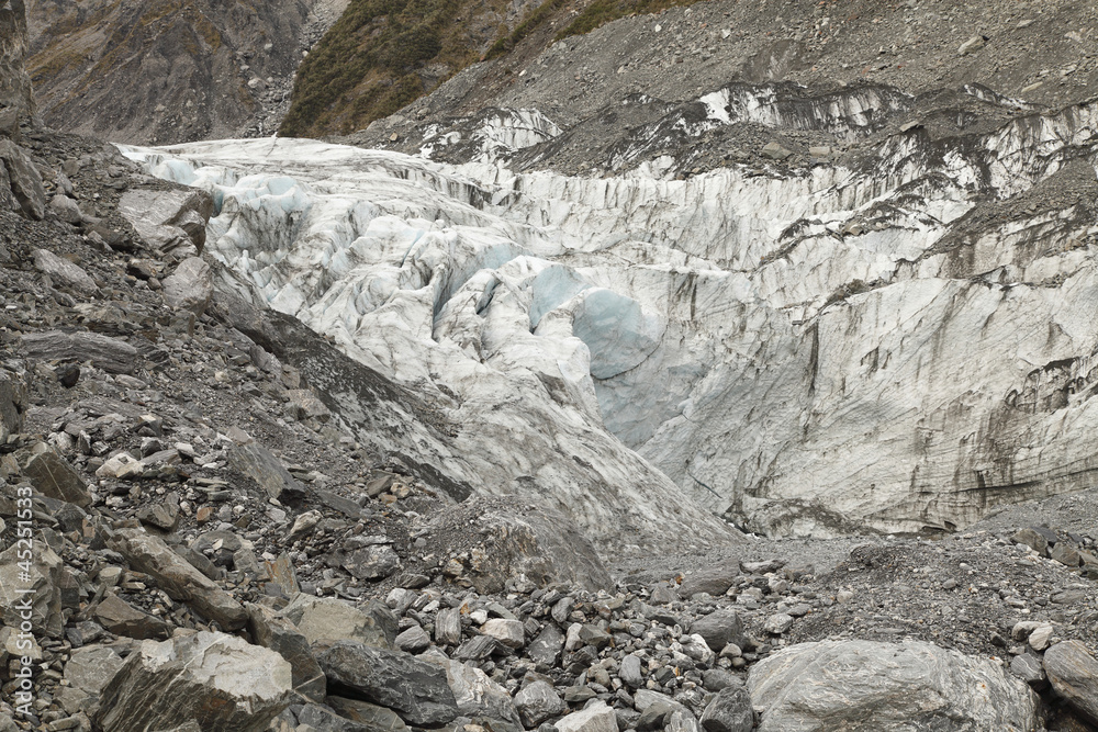 Fox Glacier of New Zealand