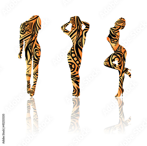 Tatoo tiger girls