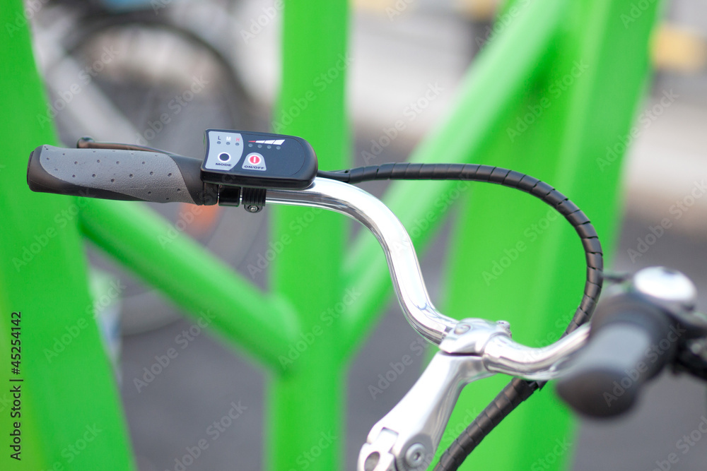 electric bicycle steering