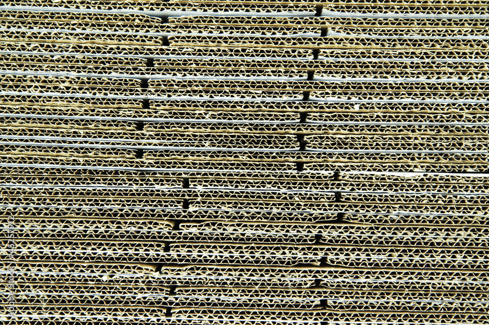 Fototapeta premium Textured recycled cardboard