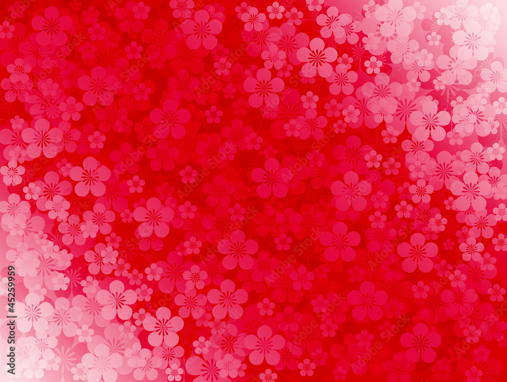 梅の花の背景 梅の花の背景