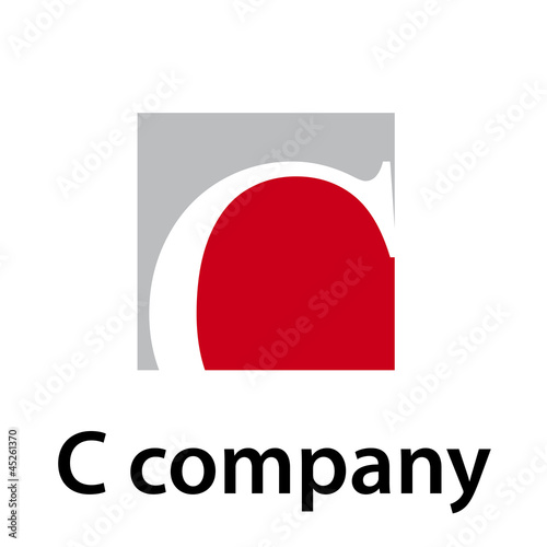 Vector Logo initial letter C