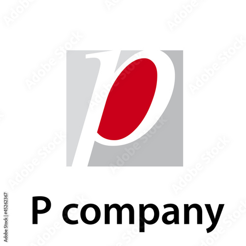Vector Logo initial letter P
