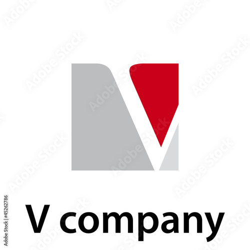 Vector Logo initial letter V