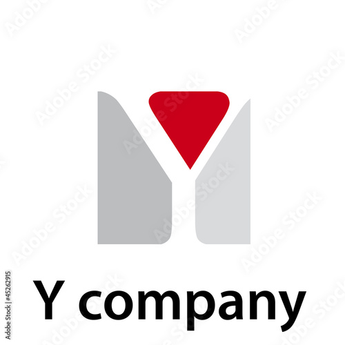 Vector Logo initial letter Y