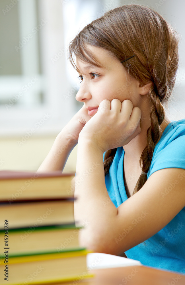 Attentive student Attentive student