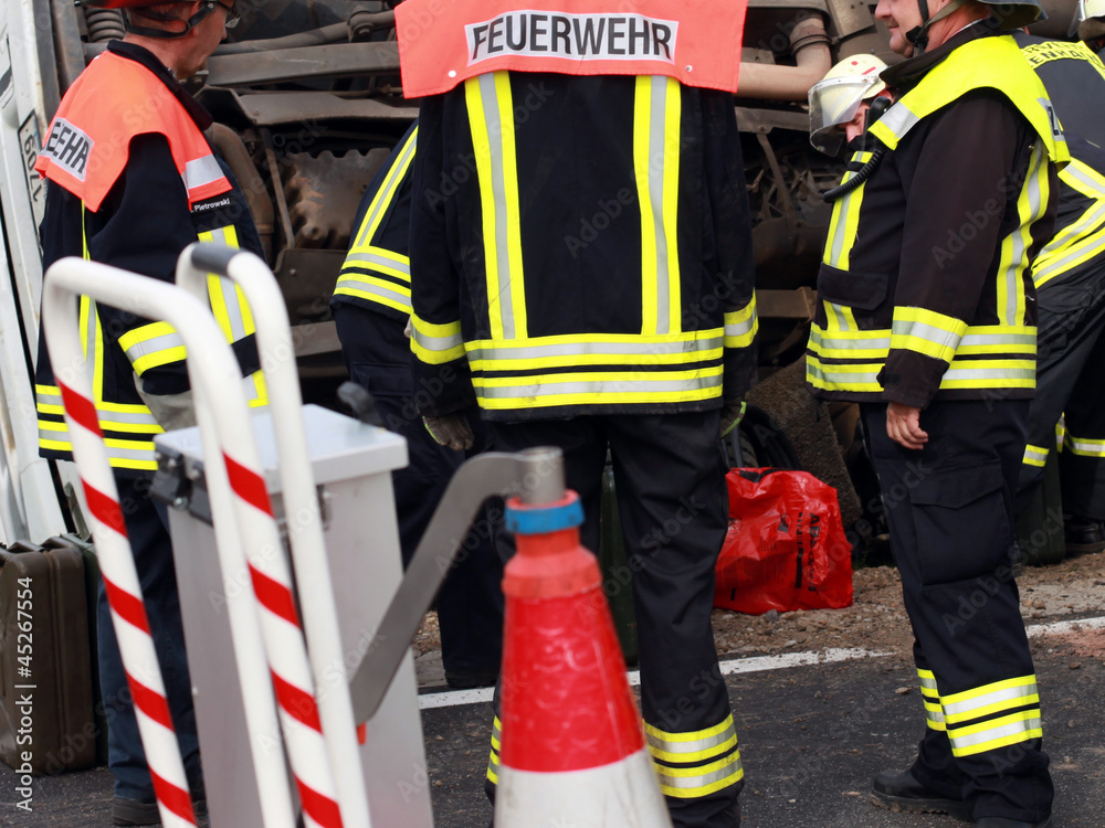 Naklejka premium Unfall