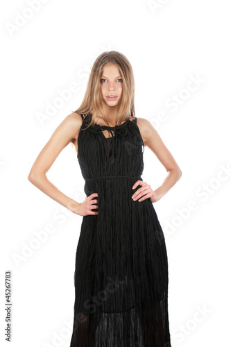 beautiful blond woman