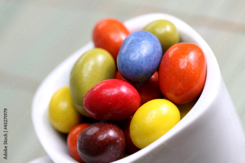 colorful chocolate drops colorful chocolate drops