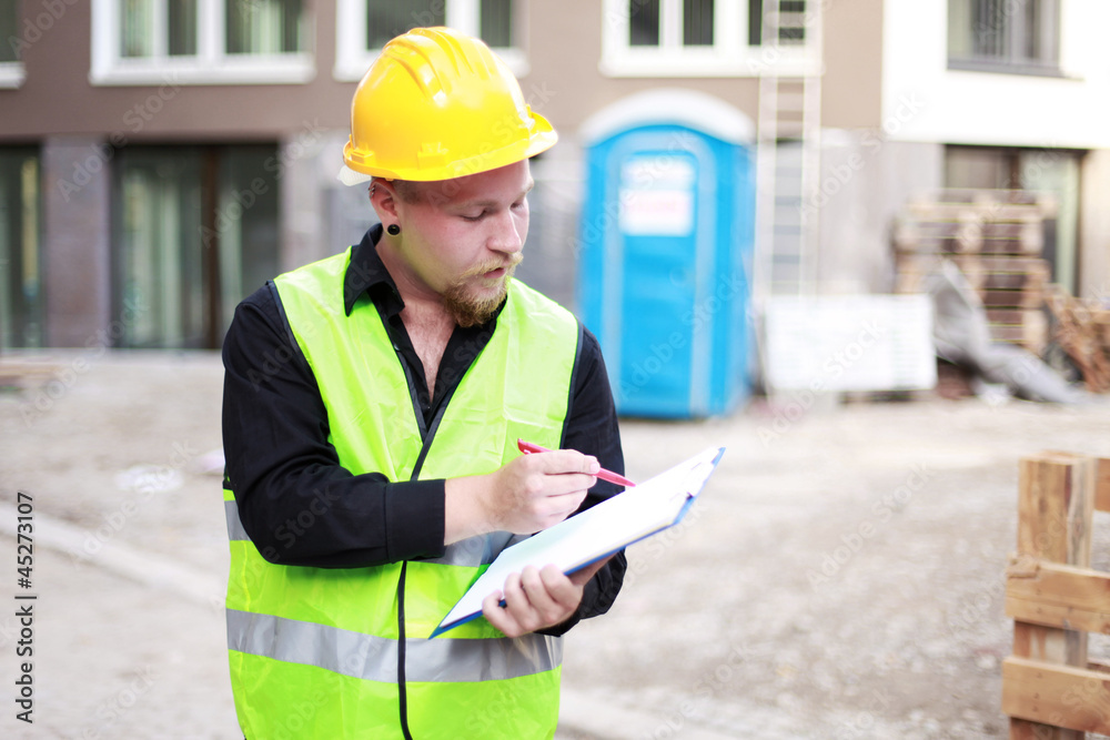Fototapeta premium Auf der Baustelle