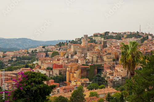 Panoramic view of Grasse