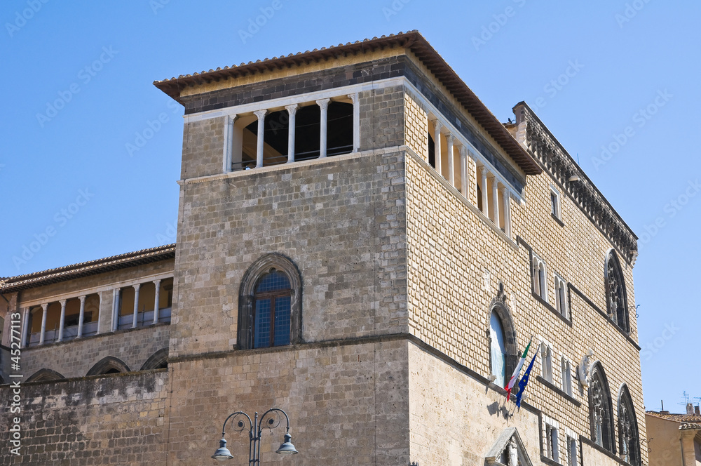 Vitelleschi palace. Tarquinia. Lazio. Italy.