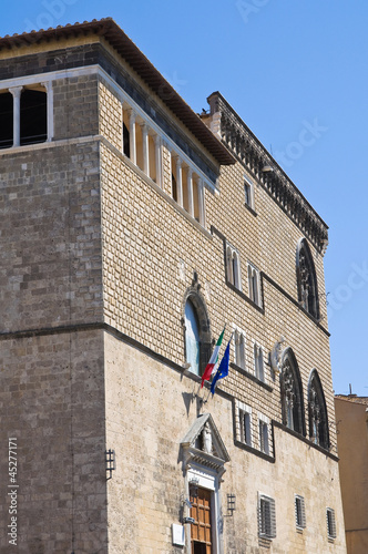 Vitelleschi palace. Tarquinia. Lazio. Italy. photo