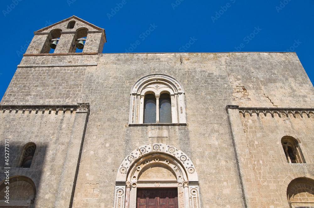 St. Maria in Castello Church. Tarquinia. Lazio. Italy.