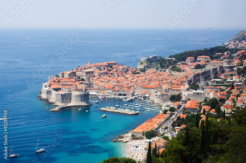 View on Dubrovnik  Croatia