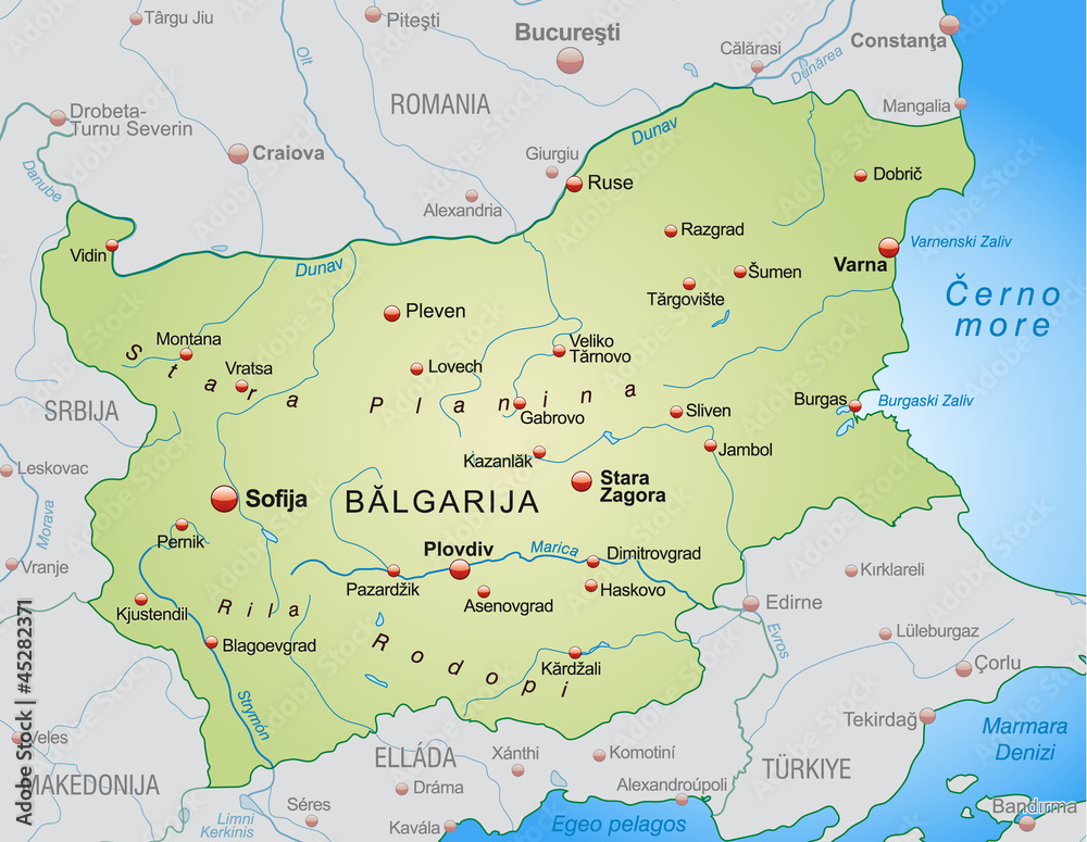  Bulgaria and neighboring countries
