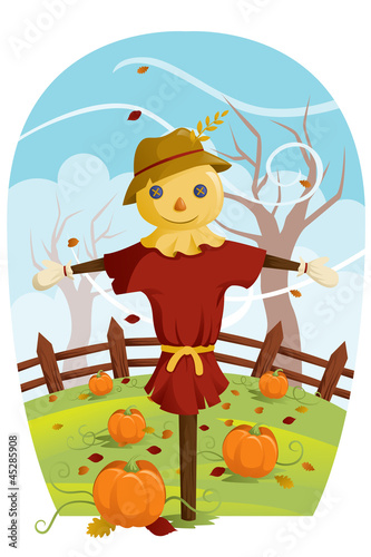 Scarecrow for Fall harvest