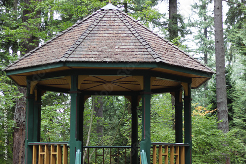 Gazebo in the Woods © AlphonseLeong.Photos