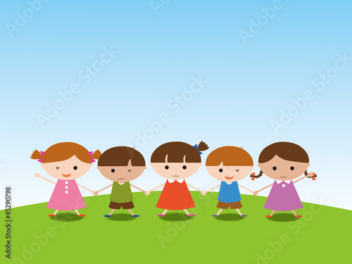 Five kids