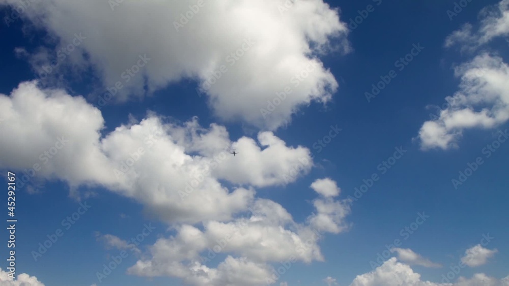 Hi QTY of blue sky with clouds for adv or others purpose use