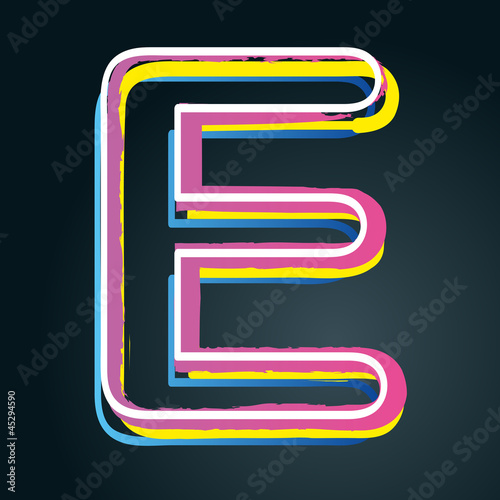 Alphabet_Lumineux_E