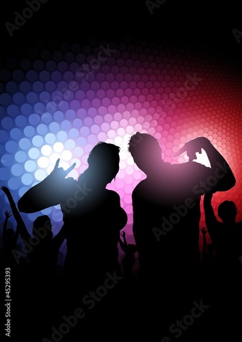 Rainbow Party - Dance Backg...