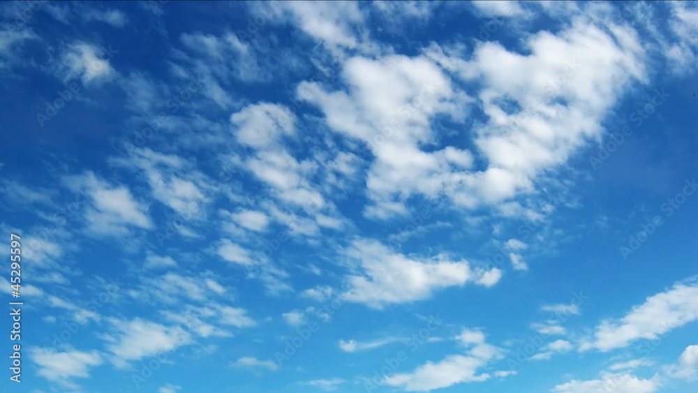 loop of clouds. time lapse HD