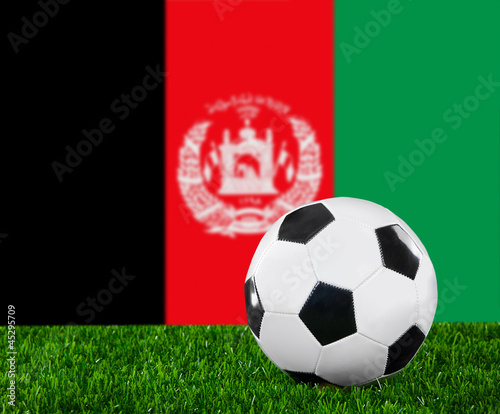 The Afghan flag