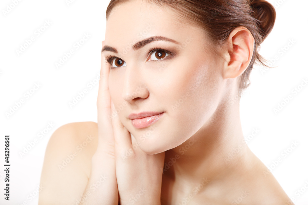 portrait of young beautiful woman portrait of young beautiful woman