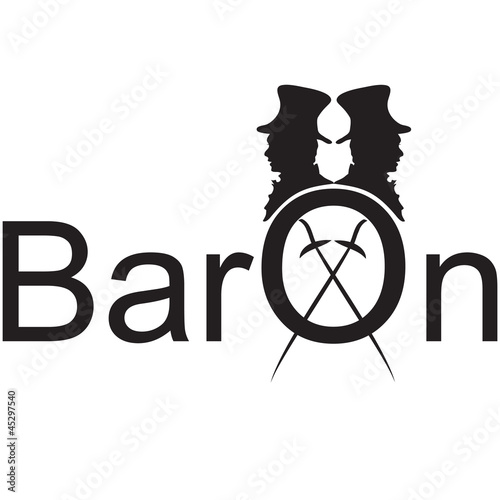baron logo illustration photo