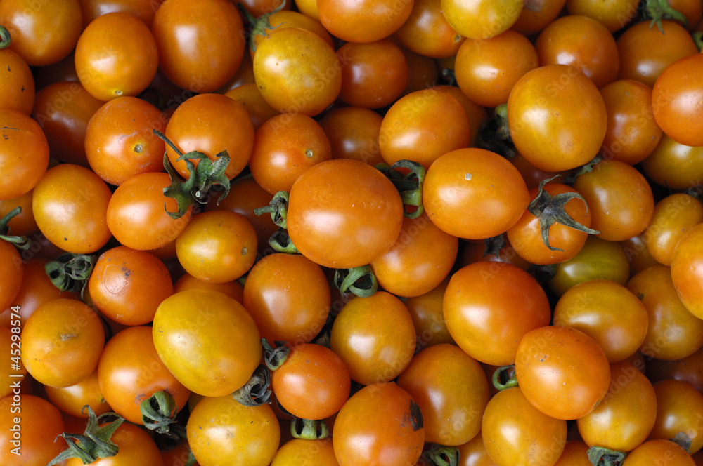 Little cherry varied color tomatoes, Little cherry varied color tomatoes,