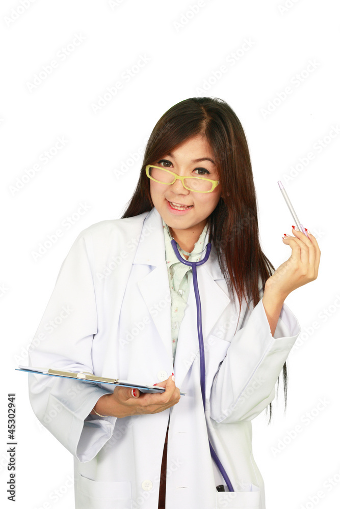 healty woman doctor