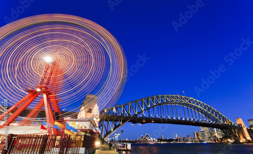 Photography Luna Park Wheel Bridge