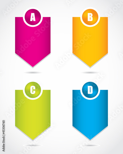 Free Download paper progress labels- product choice or versions with special d - GFXLoad