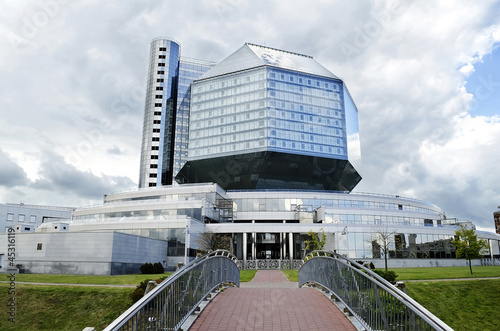 National library in Minsk, Belarus