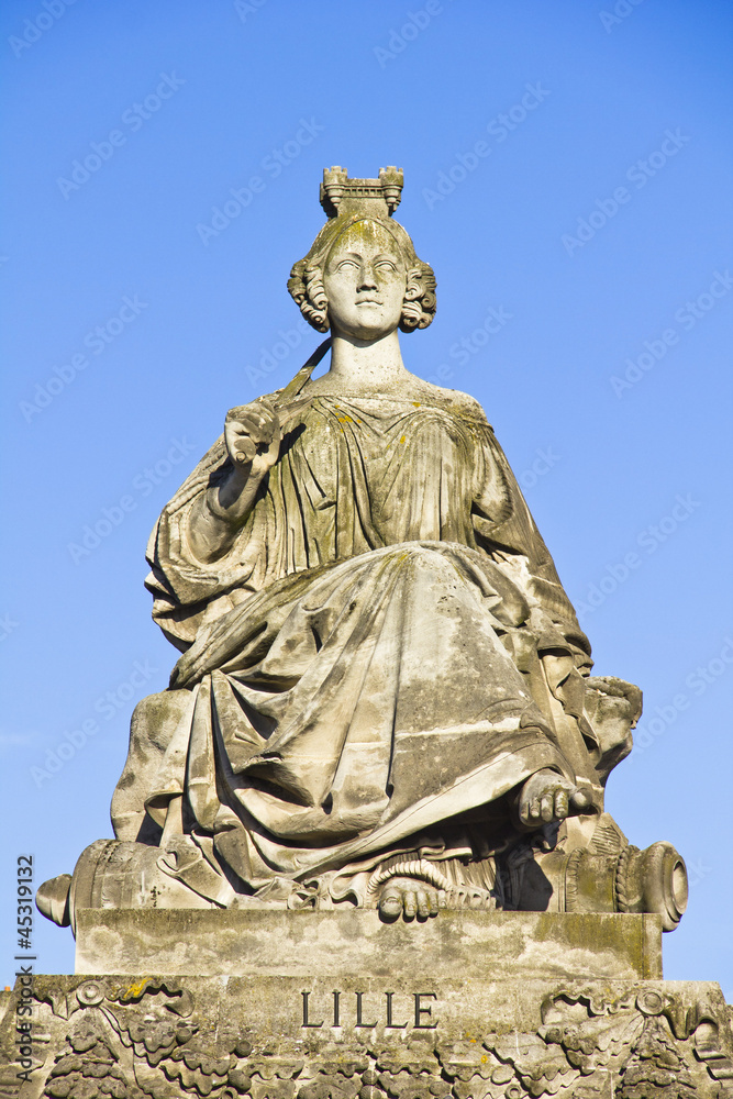 Statue of Lille, Place de la Concorde, Paris