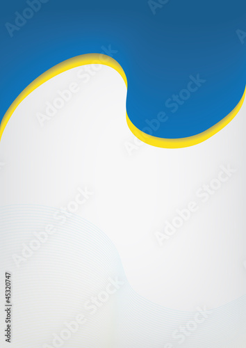 abstract flyer