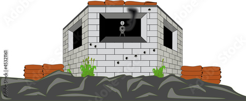 World War 2 Gun Emplacement