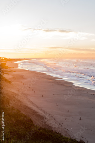 Amanecer en el mar