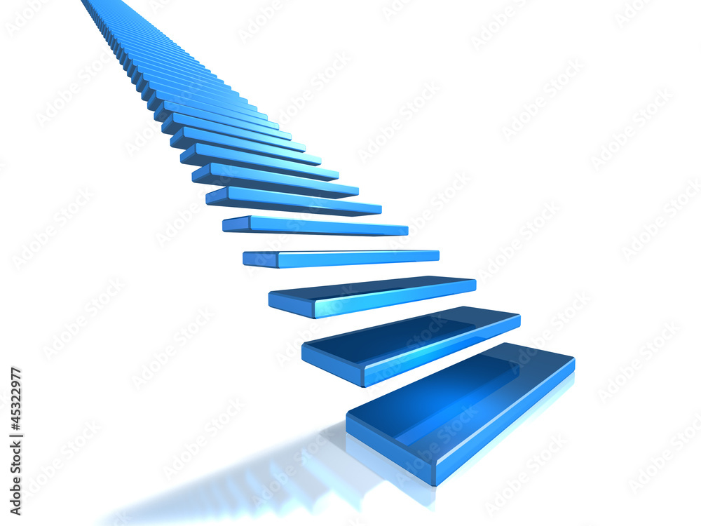 Long flight of stairs that leads to glory Long flight of stairs that leads to glory