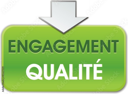 bouton engagement qualité