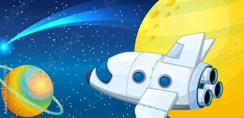 Obraz prom kosmiczny