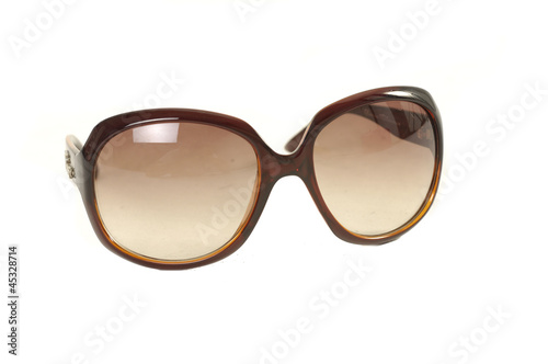 Stylish sunglasses isolated