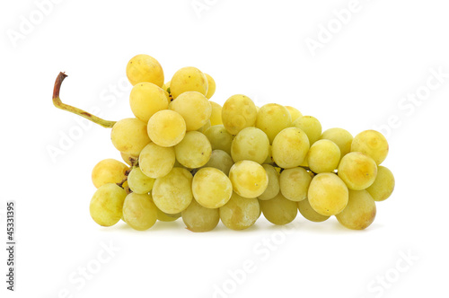 grapes isolated on white background