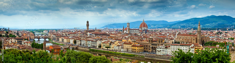 Fototapeta premium Panorama Firenze, Włochy