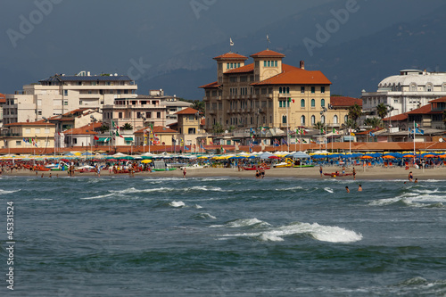 View of Versilia coast - Viareggio