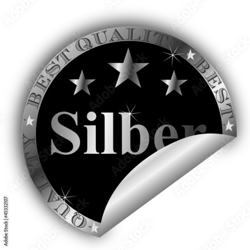 Sticker - Silber